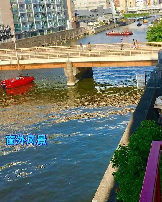 道頓堀リバーサイド・ステイ：難波駅近くの中心地 Apartment Osaka
