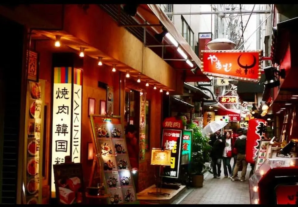 Apartament 大阪道頓堀リバーサイド。徒歩：難波駅4分、心斎橋7分、道頓堀4分、Orange Street 3分 Osaka
